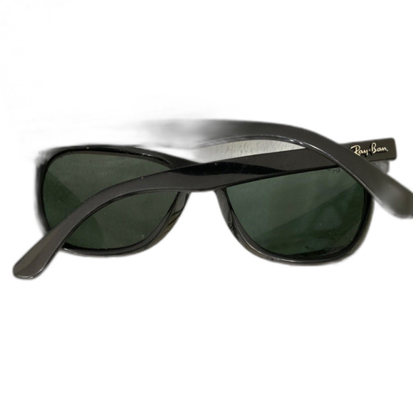 Ray-Ban RB4184 601/71 Sunglasses Black Replacement FRAMES ONLY 54-17-145 Italy - Picture 2 of 5